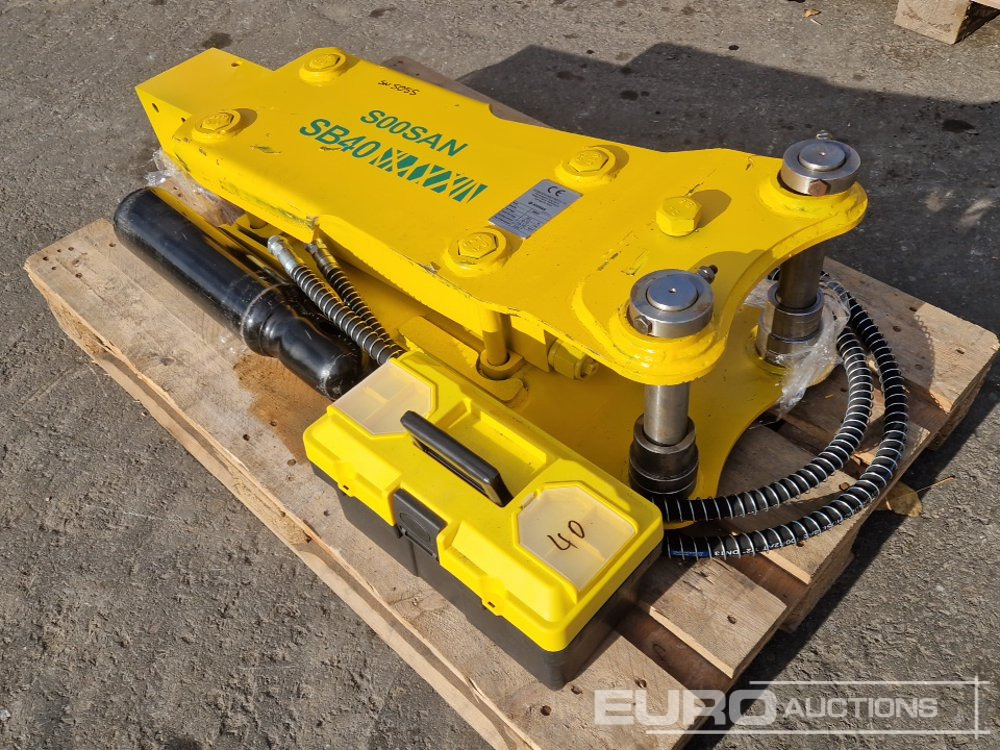 Unused 2025 Soosan SB40 - Hidraulični čekić: slika 4 Unused 2025 Soosan SB40 - Hidraulični čekić: slika 4