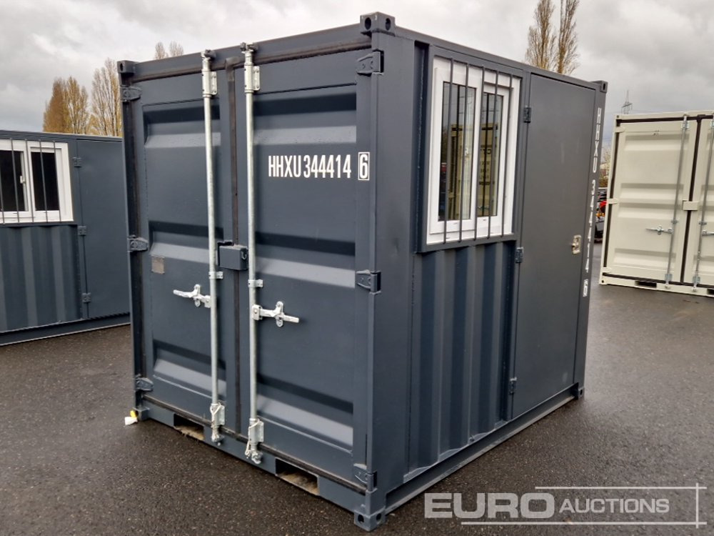 Unused 9' Storage Container, Side Door & Window, 2489x2035x2256mm - Brodski kontejner: slika 1 Unused 9' Storage Container, Side Door & Window, 2489x2035x2256mm - Brodski kontejner: slika 1