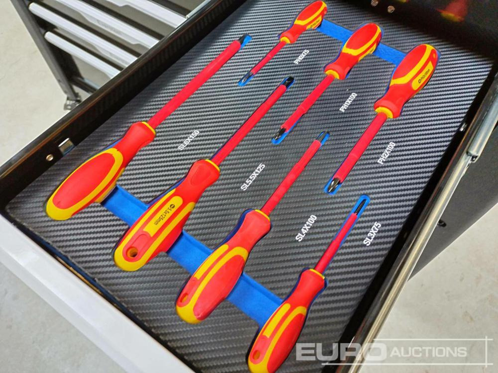 Гаражна опрема Unused Eversteel EV22-12XXL Tool Cabinet, 12 Drawers incl. Heavy Duty Truck Tools: slika 14