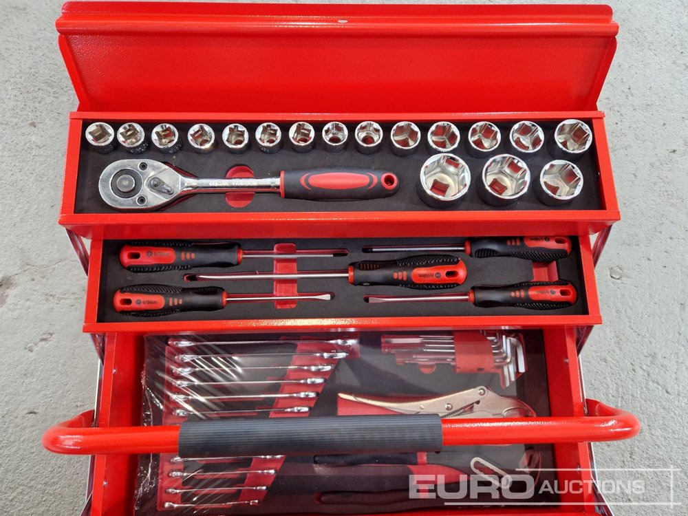 Unused North Tools Tool Box, 85Pcs. Tools - Гаражна опрема: slika 5 Unused North Tools Tool Box, 85Pcs. Tools - Гаражна опрема: slika 5