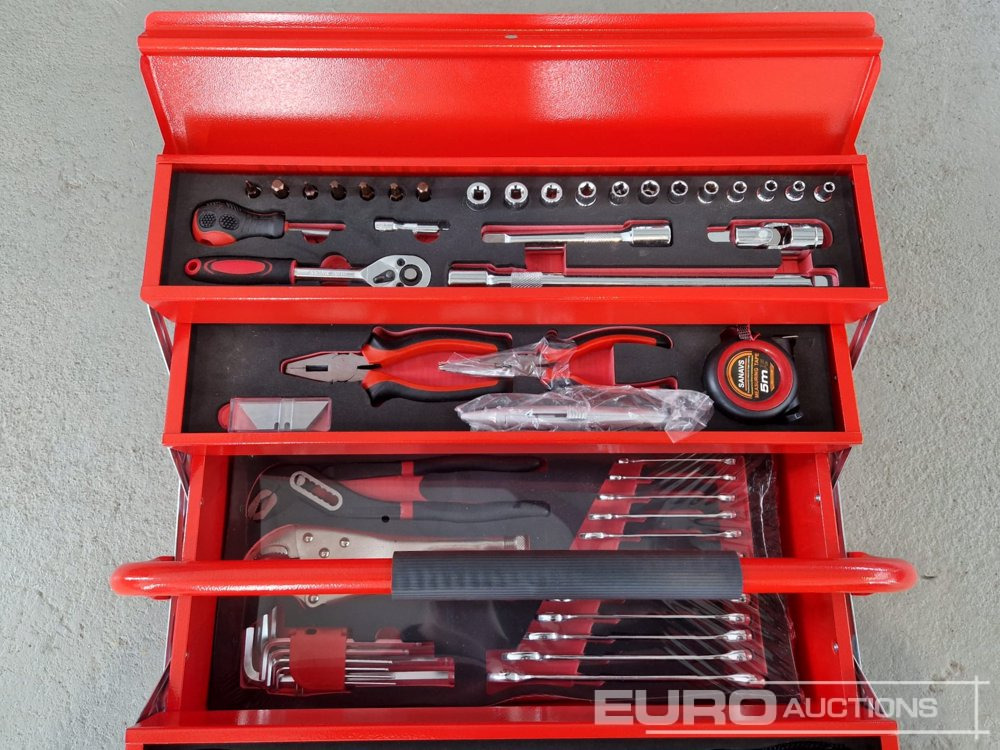 Unused North Tools Tool Box, 85Pcs. Tools - Гаражна опрема: slika 4 Unused North Tools Tool Box, 85Pcs. Tools - Гаражна опрема: slika 4