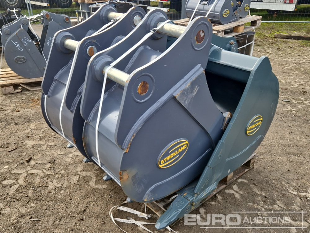 Unused Strickland 48", 24", 18" Bucket Set, 65mm Pin to suit Hitachi ZX130 (3 of) - Kašika: slika 1 Unused Strickland 48", 24", 18" Bucket Set, 65mm Pin to suit Hitachi ZX130 (3 of) - Kašika: slika 1