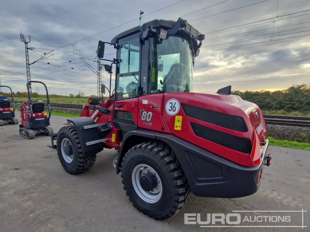 Unused Yanmar V80 - Utovarivač točkaš: slika 3 Unused Yanmar V80 - Utovarivač točkaš: slika 3