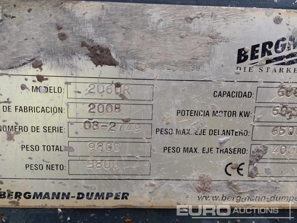 2008 Bergmann 2060R - Mini kiper: slika 3 2008 Bergmann 2060R - Mini kiper: slika 3