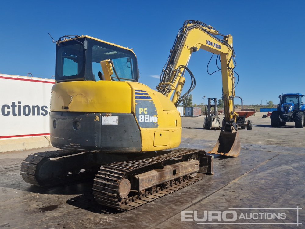 2010 Komatsu PC88MR-8 - Mini bager: slika 5 2010 Komatsu PC88MR-8 - Mini bager: slika 5