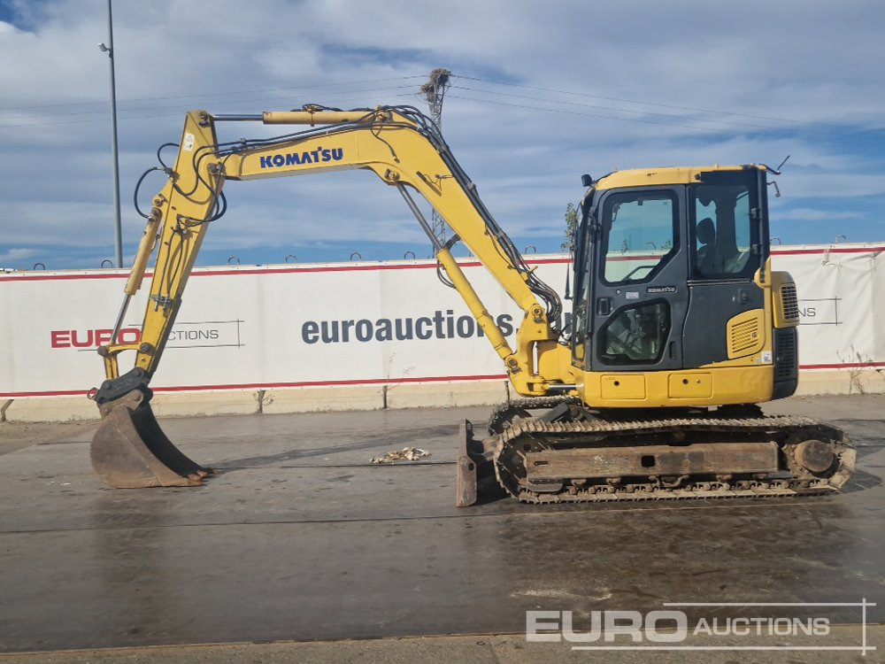 2010 Komatsu PC88MR-8 - Mini bager: slika 2 2010 Komatsu PC88MR-8 - Mini bager: slika 2