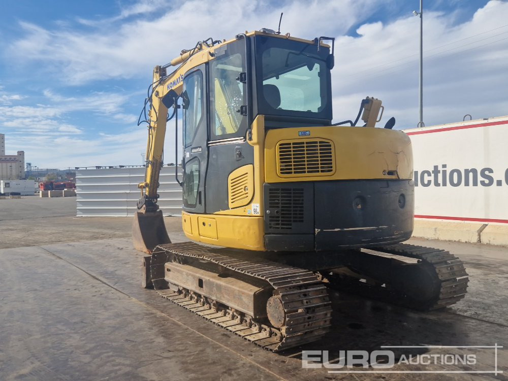 2010 Komatsu PC88MR-8 - Mini bager: slika 3 2010 Komatsu PC88MR-8 - Mini bager: slika 3