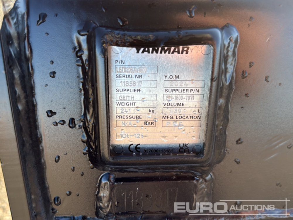 2024 Yanmar LG1020BA4180U - Kašika: slika 5 2024 Yanmar LG1020BA4180U - Kašika: slika 5