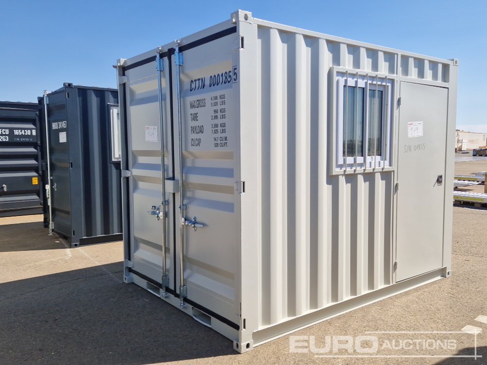 2025 10' Container, Single Walk Door, Lock Box, Window / Contenedor - Brodski kontejner: slika 1 2025 10' Container, Single Walk Door, Lock Box, Window / Contenedor - Brodski kontejner: slika 1
