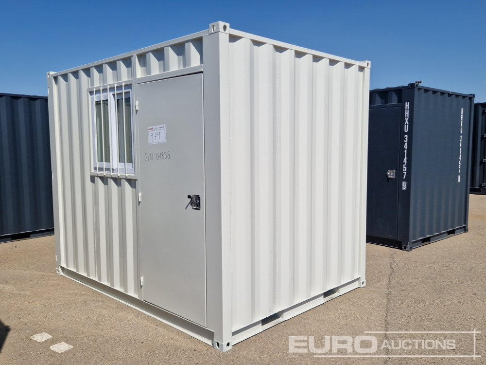 2025 10' Container, Single Walk Door, Lock Box, Window / Contenedor - Brodski kontejner: slika 2 2025 10' Container, Single Walk Door, Lock Box, Window / Contenedor - Brodski kontejner: slika 2