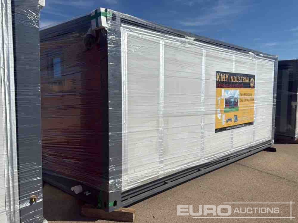 2025 KMY Industrial Expandable Container House, Two Bedrooms, One Living Room, C/W Shower Room, Wash Basin, Toilet, L-Shaped Cabinet - Građevinski kontejner: slika 3 2025 KMY Industrial Expandable Container House, Two Bedrooms, One Living Room, C/W Shower Room, Wash Basin, Toilet, L-Shaped Cabinet - Građevinski kontejner: slika 3