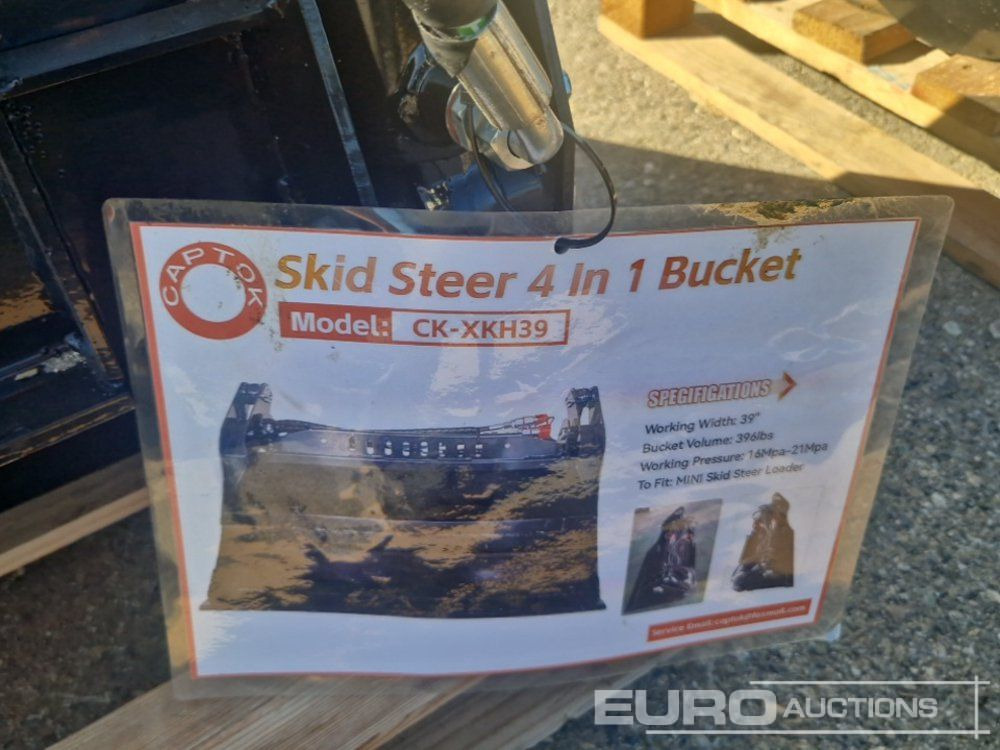 Unused 2025 Captok CK-XKH39F - Dodatak za Bager: slika 5 Unused 2025 Captok CK-XKH39F - Dodatak za Bager: slika 5