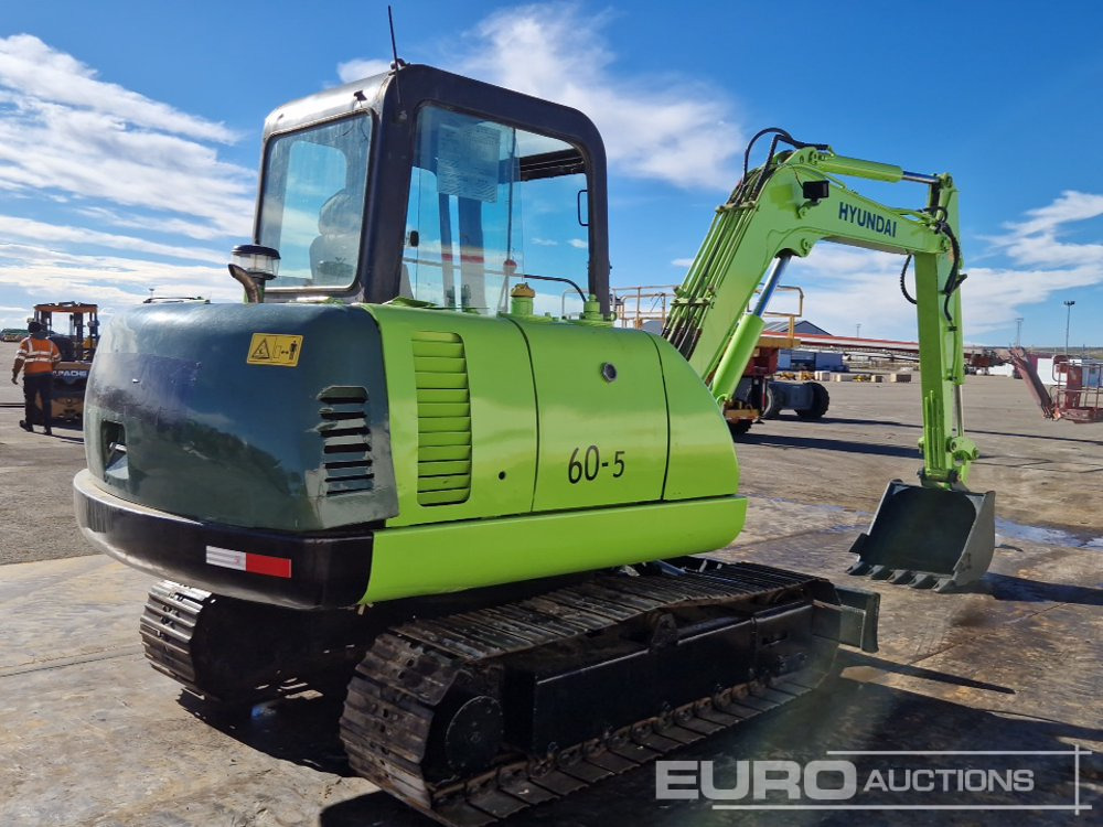 Hyundai ROBEX60-5 - Mini bager: slika 5 Hyundai ROBEX60-5 - Mini bager: slika 5