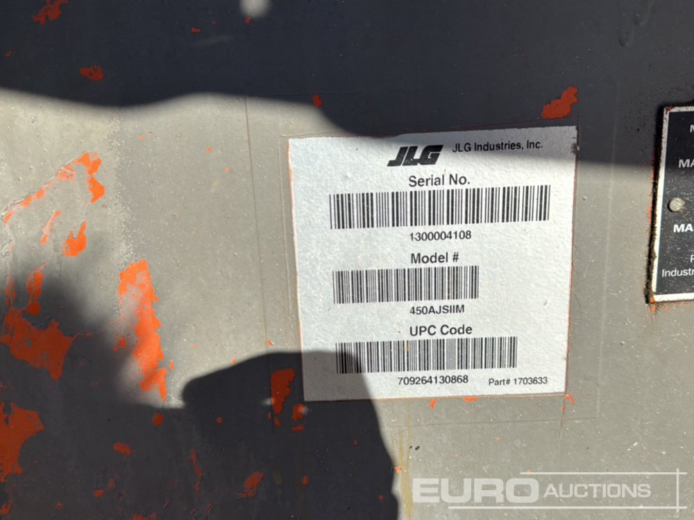 Zglobna platforma JLG 450AJ SII: slika 34