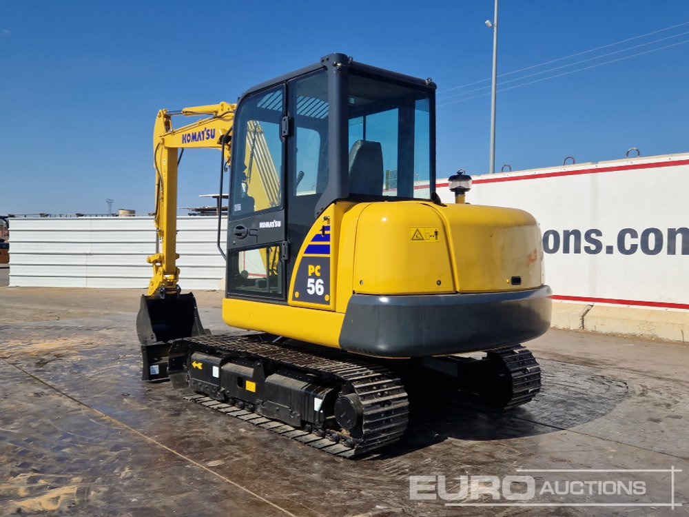 Komatsu PC56-7 - Mini bager: slika 3 Komatsu PC56-7 - Mini bager: slika 3
