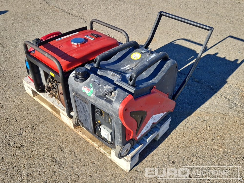 Lot of Generators: Honda EX7, Ras TL2500, Access 3000 (3 of for Spares) - Građevinska oprema: slika 1 Lot of Generators: Honda EX7, Ras TL2500, Access 3000 (3 of for Spares) - Građevinska oprema: slika 1