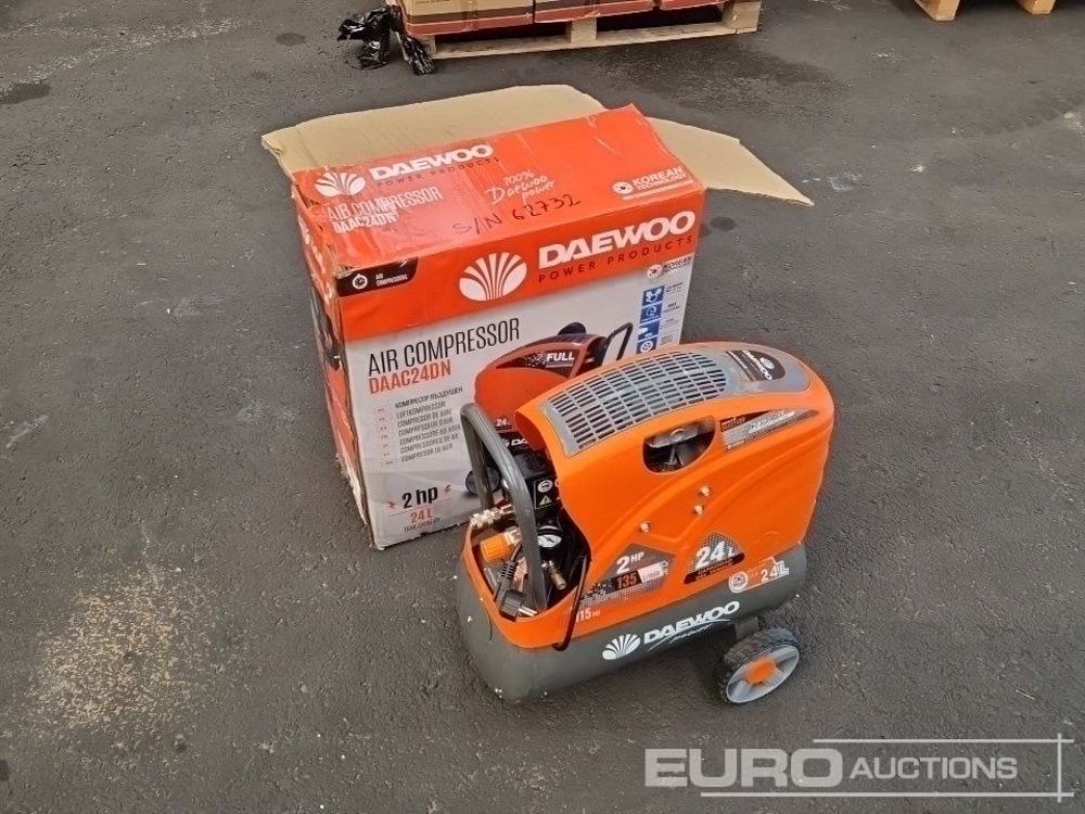 Unused Daewoo DAAC24DN - Kompresor za vazduh: slika 1 Unused Daewoo DAAC24DN - Kompresor za vazduh: slika 1