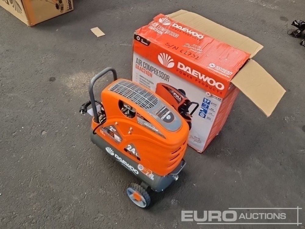 Unused Daewoo DAAC24DN - Kompresor za vazduh: slika 2 Unused Daewoo DAAC24DN - Kompresor za vazduh: slika 2