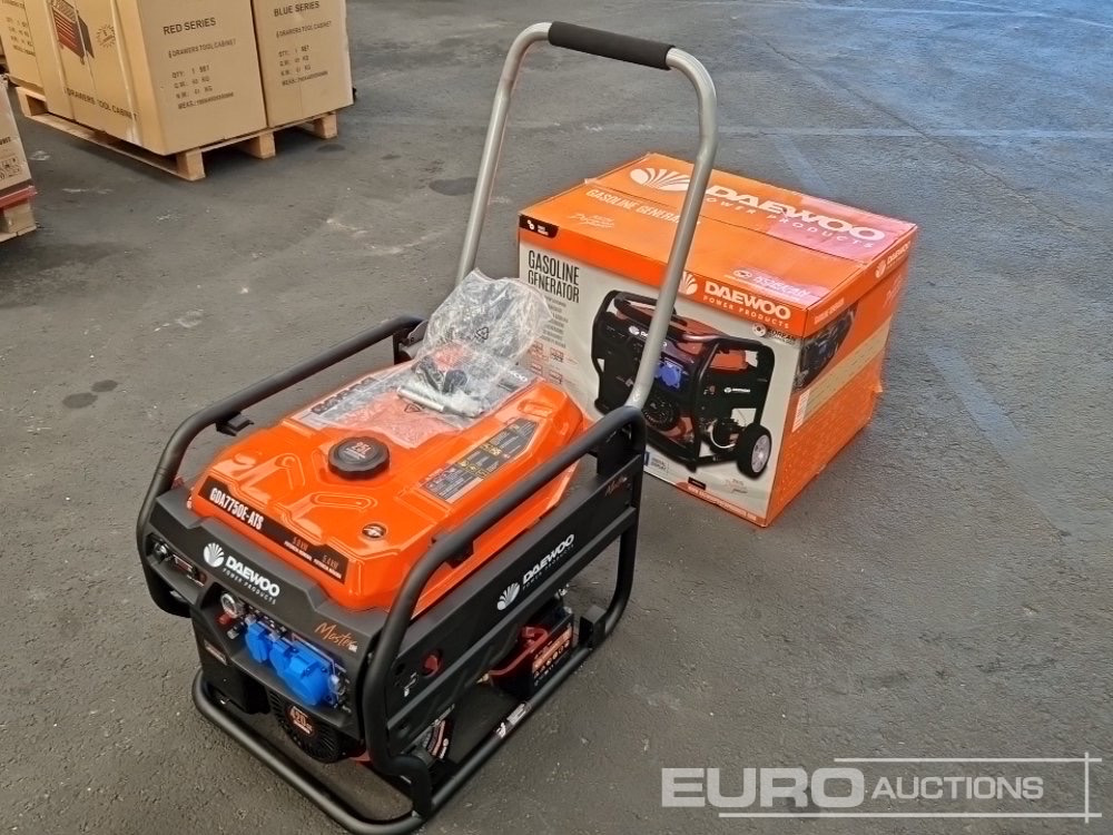 Unused Daewoo GDA7750E - Set generatora: slika 1 Unused Daewoo GDA7750E - Set generatora: slika 1