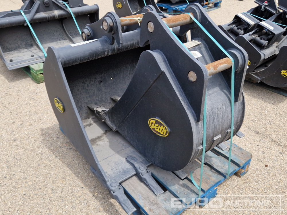 Unused Geith H08-1000 40" Digging Bucket, H08-0450 18" Digging Bucket 50mm Pin to suit Mini Excavator / Conjunto Cazos - Kašika: slika 2 Unused Geith H08-1000 40" Digging Bucket, H08-0450 18" Digging Bucket 50mm Pin to suit Mini Excavator / Conjunto Cazos - Kašika: slika 2