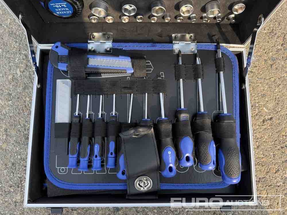 Unused Günter Wagen 110 Pcs Tool Case / Caja Herramientas - Гаражна опрема: slika 2 Unused Günter Wagen 110 Pcs Tool Case / Caja Herramientas - Гаражна опрема: slika 2