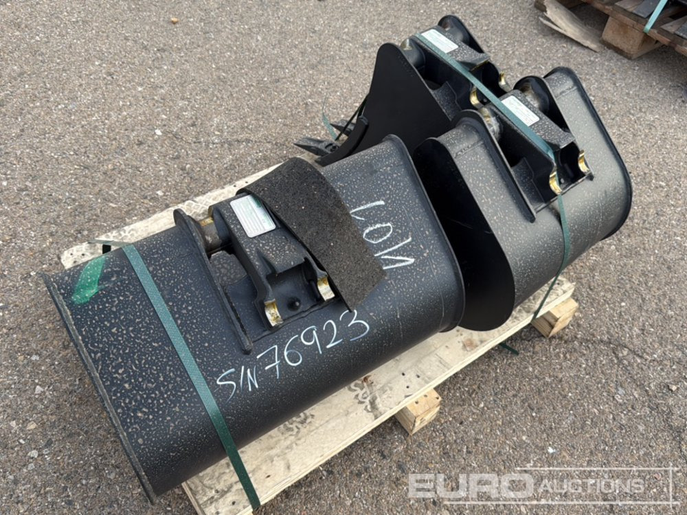 Unused Häner Bucket Package HTL160-Morin-M0 24" (600mm) Tilt Ditch Bucket S/N20250272, Digging Buckets HTL120-Morin-M0 12" (250mm) S/N20250210 and HTL140-Morin-M0 24" (600mm) to suit 1-2,5 ton mini ex - Kašika: slika 3 Unused Häner Bucket Package HTL160-Morin-M0 24" (600mm) Tilt Ditch Bucket S/N20250272, Digging Buckets HTL120-Morin-M0 12" (250mm) S/N20250210 and HTL140-Morin-M0 24" (600mm) to suit 1-2,5 ton mini ex - Kašika: slika 3