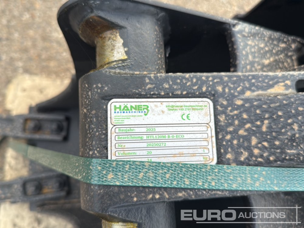 Unused Häner Bucket Package HTL160-Morin-M0 24" (600mm) Tilt Ditch Bucket S/N20250272, Digging Buckets HTL120-Morin-M0 12" (250mm) S/N20250210 and HTL140-Morin-M0 24" (600mm) to suit 1-2,5 ton mini ex - Kašika: slika 5 Unused Häner Bucket Package HTL160-Morin-M0 24" (600mm) Tilt Ditch Bucket S/N20250272, Digging Buckets HTL120-Morin-M0 12" (250mm) S/N20250210 and HTL140-Morin-M0 24" (600mm) to suit 1-2,5 ton mini ex - Kašika: slika 5