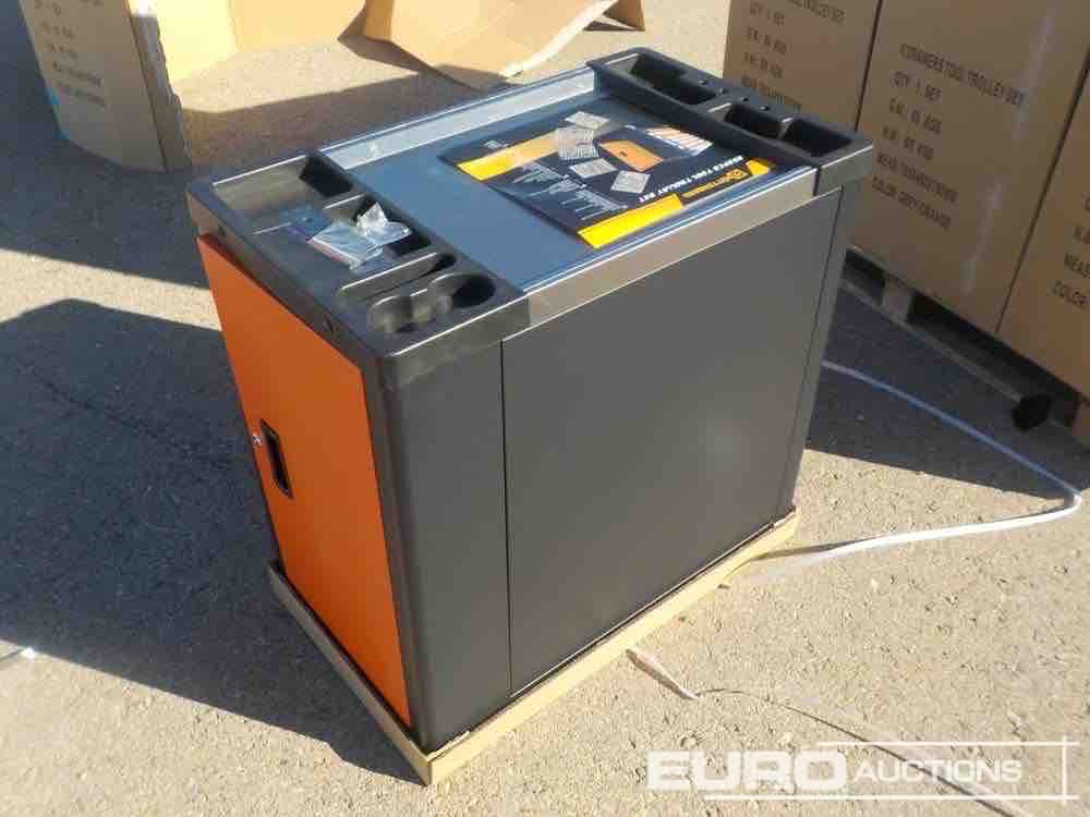 Unused Huttenberg Trolley, 220Pcs, Complete with Tools, 6 Drawers / Carro Porta Herramientas Completo, 6 Cajones - Гаражна опрема: slika 5 Unused Huttenberg Trolley, 220Pcs, Complete with Tools, 6 Drawers / Carro Porta Herramientas Completo, 6 Cajones - Гаражна опрема: slika 5