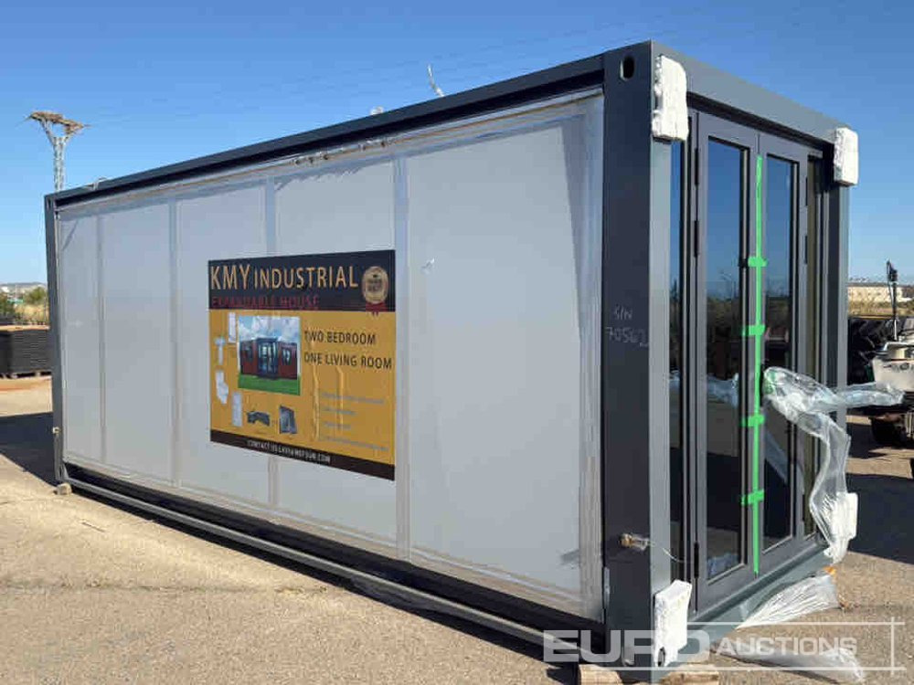 Unused KMY Industrial Expandable Container House, Two Bedrooms, One Living Room With Shower Room, Wash Basin, Toilet, L-Shaped Cabinet Unfolded Size: L5800*W6300*H2480mm / Casa Contenedor - Brodski kontejner: slika 1 Unused KMY Industrial Expandable Container House, Two Bedrooms, One Living Room With Shower Room, Wash Basin, Toilet, L-Shaped Cabinet Unfolded Size: L5800*W6300*H2480mm / Casa Contenedor - Brodski kontejner: slika 1