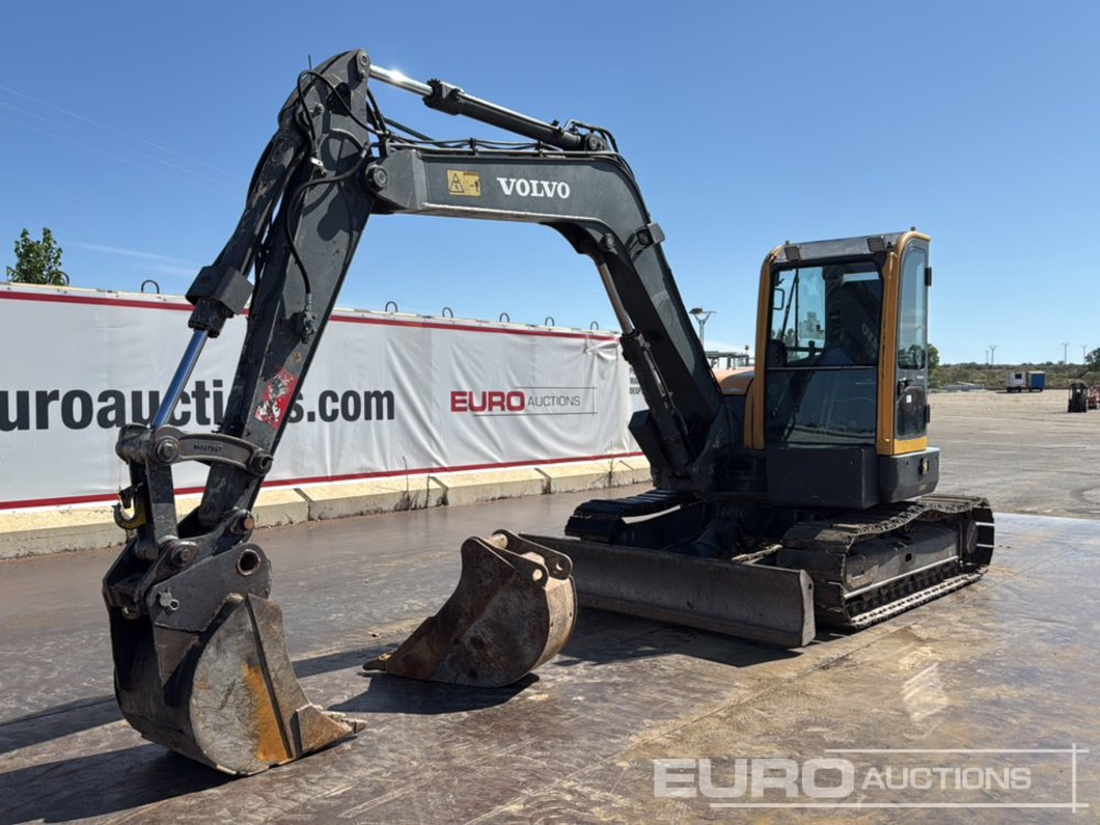 Volvo ECR88 - Mini bager: slika 1 Volvo ECR88 - Mini bager: slika 1
