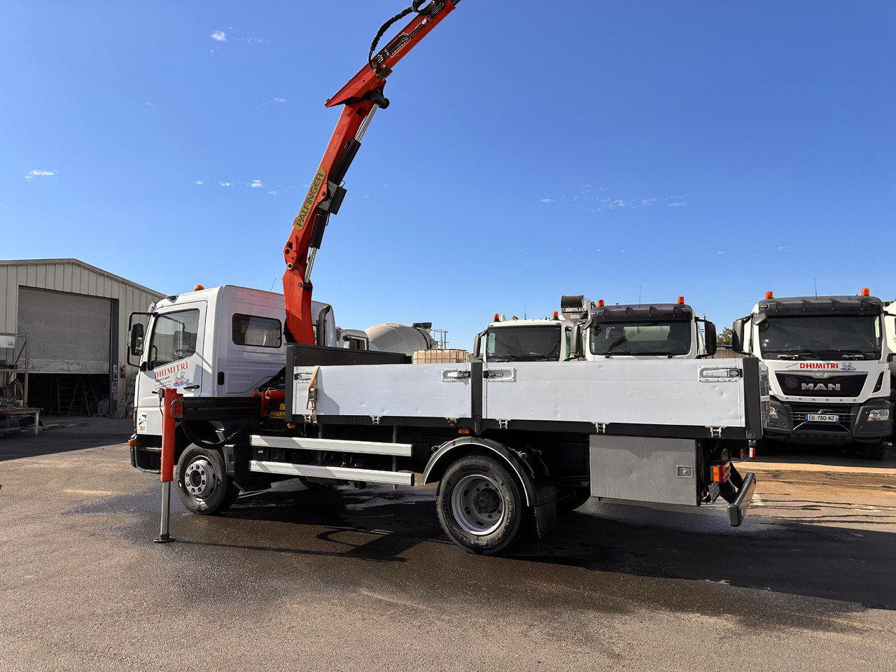 Camion bénne Mercedes Benz MP1 CR-092-BP - Istovarivač, Kamion sa dizalicom: slika 4 Camion bénne Mercedes Benz MP1 CR-092-BP - Istovarivač, Kamion sa dizalicom: slika 4