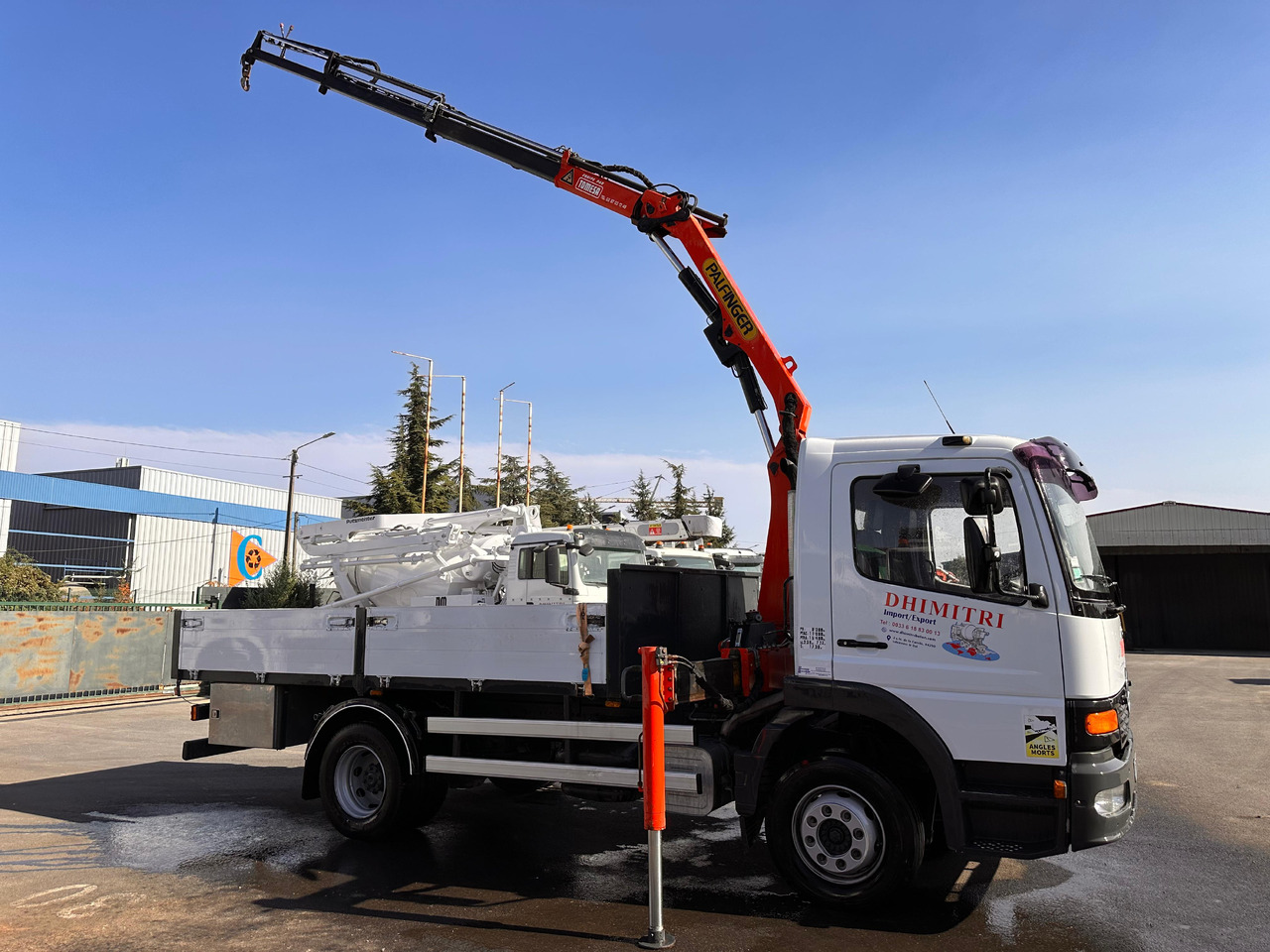Camion bénne Mercedes Benz MP1 CR-092-BP - Istovarivač, Kamion sa dizalicom: slika 3 Camion bénne Mercedes Benz MP1 CR-092-BP - Istovarivač, Kamion sa dizalicom: slika 3