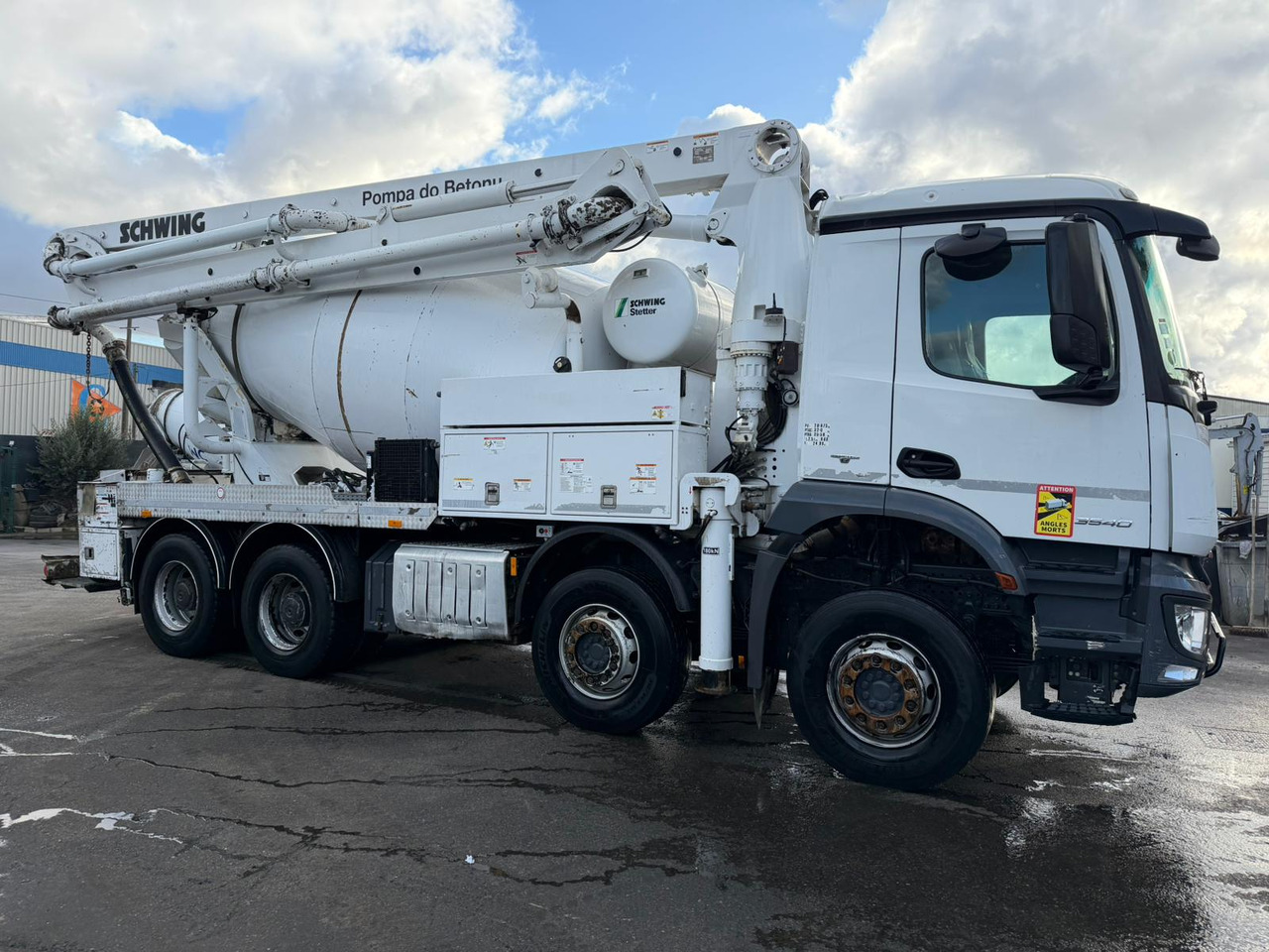 Camion mixo-pompe Mercedes Arocs 3540 EY-194-EP - Auto pumpa za beton: slika 3 Camion mixo-pompe Mercedes Arocs 3540 EY-194-EP - Auto pumpa za beton: slika 3
