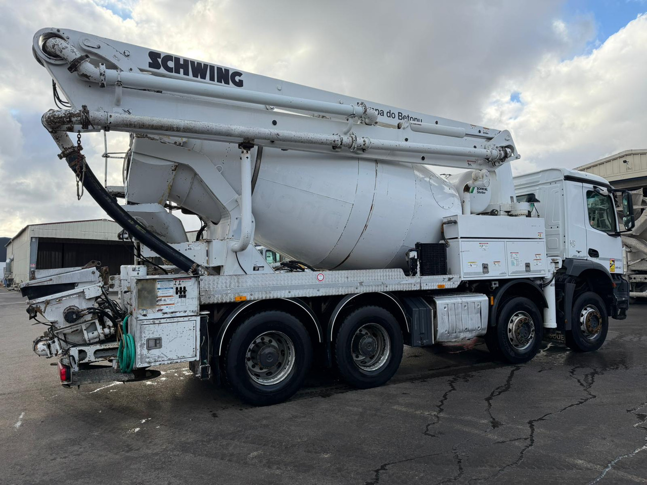 Camion mixo-pompe Mercedes Arocs 3540 EY-194-EP - Auto pumpa za beton: slika 5 Camion mixo-pompe Mercedes Arocs 3540 EY-194-EP - Auto pumpa za beton: slika 5