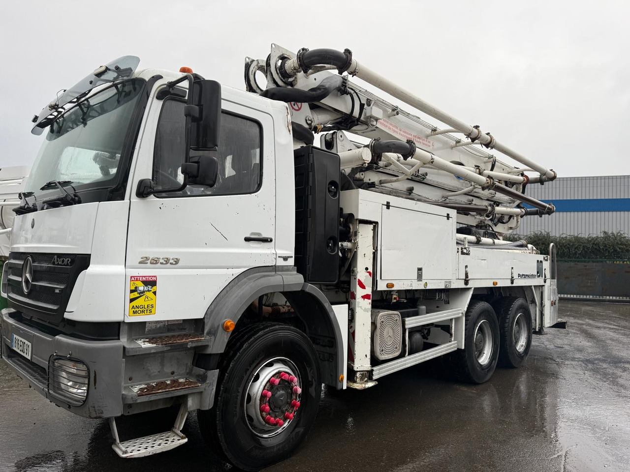 Camion pompe à béton 816-EQD-91 - Auto pumpa za beton: slika 2 Camion pompe à béton 816-EQD-91 - Auto pumpa za beton: slika 2