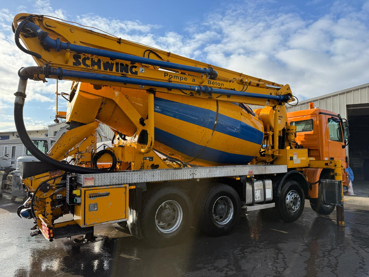 Camion pumi Mercedes Benz Actros 3241 BA-654-EE - Auto pumpa za beton: slika 4 Camion pumi Mercedes Benz Actros 3241 BA-654-EE - Auto pumpa za beton: slika 4