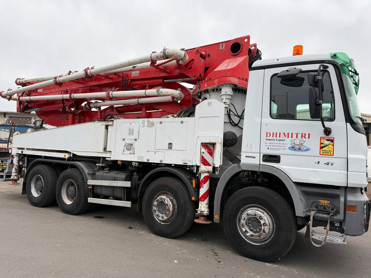 Mercedes-Benz Actros 4141 - Auto pumpa za beton: slika 2 Mercedes-Benz Actros 4141 - Auto pumpa za beton: slika 2