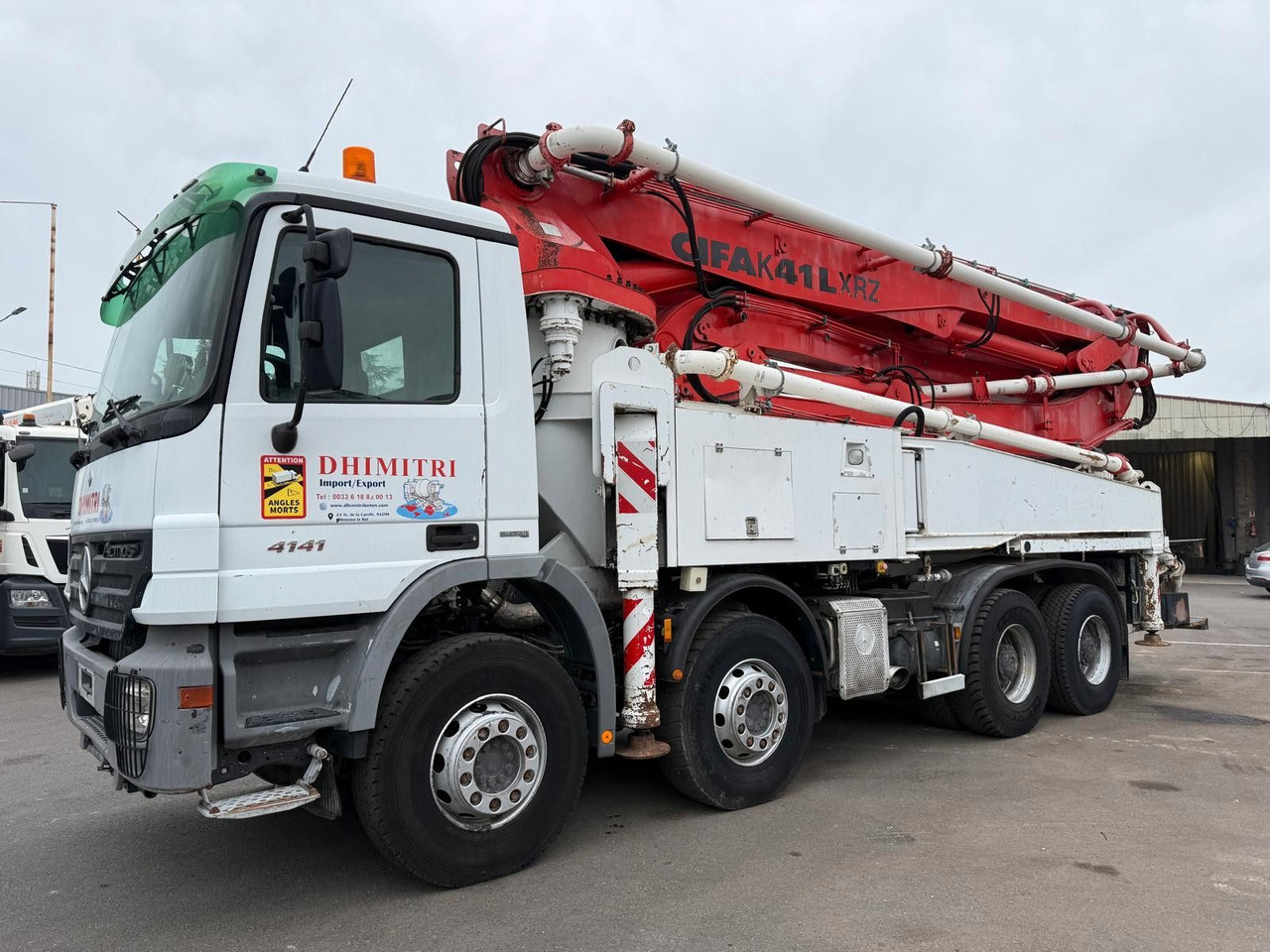 Mercedes-Benz Actros 4141 - Auto pumpa za beton: slika 1 Mercedes-Benz Actros 4141 - Auto pumpa za beton: slika 1