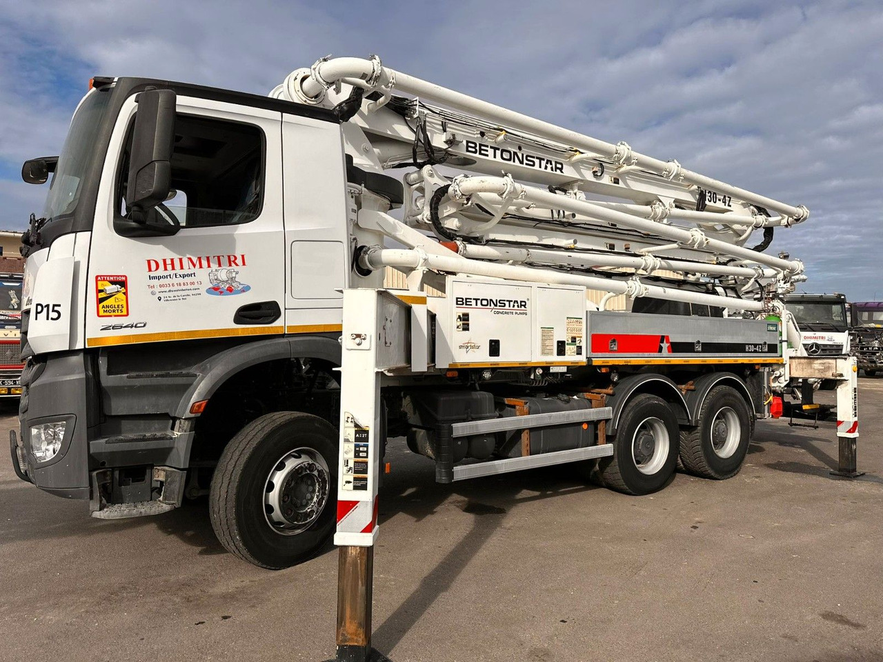 Mercedes-Benz Arocs 2640 - Auto pumpa za beton: slika 1 Mercedes-Benz Arocs 2640 - Auto pumpa za beton: slika 1