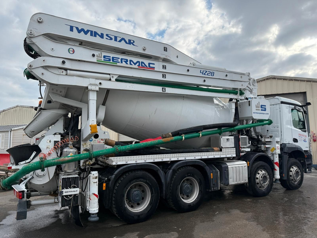 Mercedes-Benz Arocs 3243 - Mikser za beton: slika 4 Mercedes-Benz Arocs 3243 - Mikser za beton: slika 4