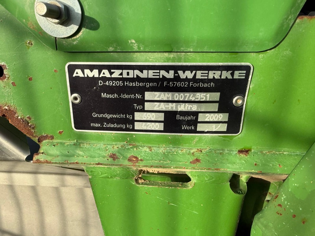 Amazone ZAM-Ultra 4200 Profis Hydro - Prskalica: slika 5 Amazone ZAM-Ultra 4200 Profis Hydro - Prskalica: slika 5