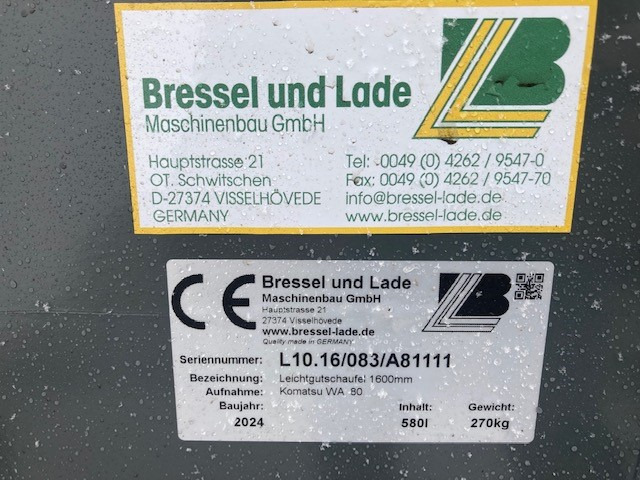 Bressel und Lade LG 1,60mtr - Prednji utovarivač za traktor: slika 2 Bressel und Lade LG 1,60mtr - Prednji utovarivač za traktor: slika 2