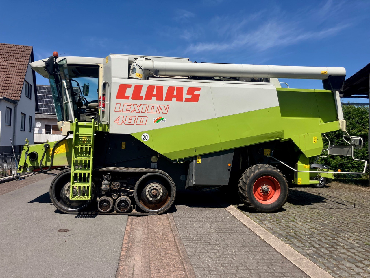 Claas Lexion 480 Terra Trac - Kombinovani kombajn: slika 1 Claas Lexion 480 Terra Trac - Kombinovani kombajn: slika 1