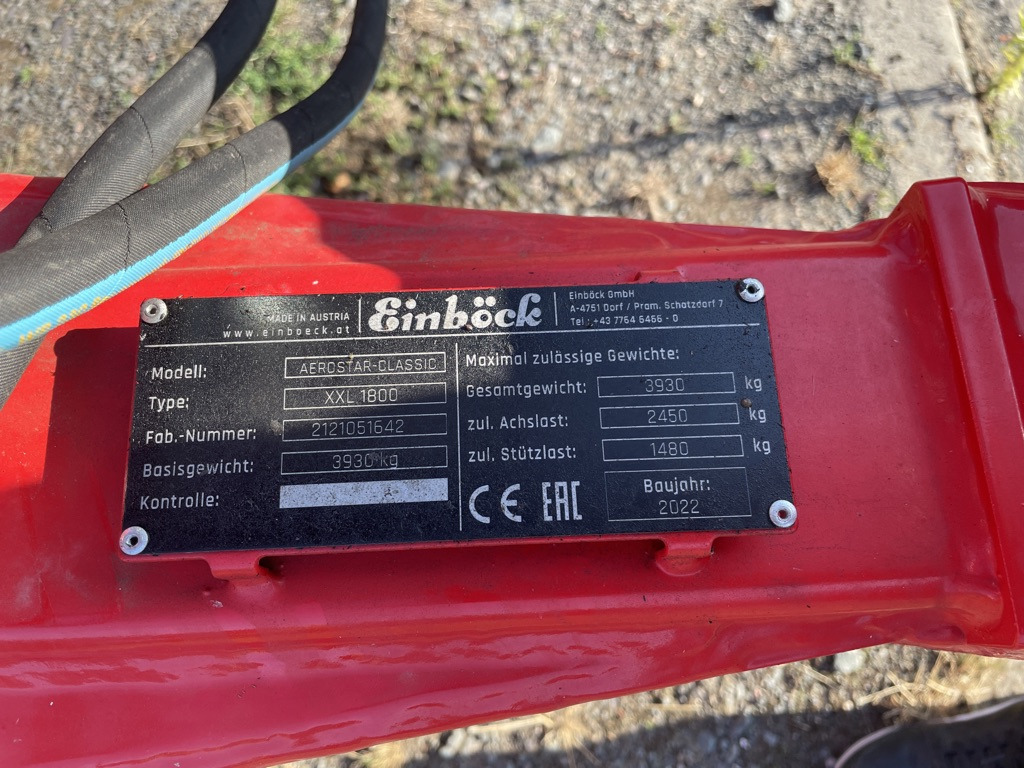 Einböck Aerostar 18.00 - Drljača: slika 2 Einböck Aerostar 18.00 - Drljača: slika 2