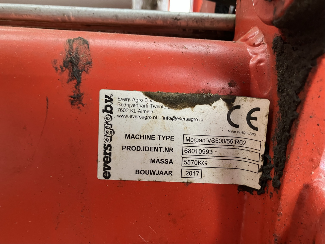 Evers Morgan VS500 Scheibenegge - Tanjirača: slika 2 Evers Morgan VS500 Scheibenegge - Tanjirača: slika 2