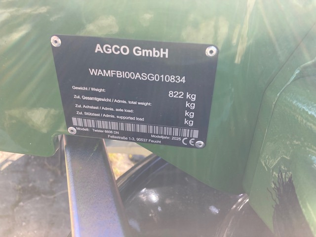 Fendt Twister 6606 DN - Prevrtač/ Grabuljač: slika 2 Fendt Twister 6606 DN - Prevrtač/ Grabuljač: slika 2