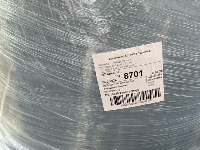 Fixfelge 25x34 ET -92 - Felna: slika 2 Fixfelge 25x34 ET -92 - Felna: slika 2