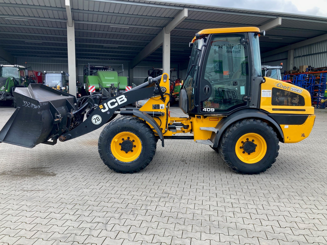 JCB Radlader Typ 409 - Utovarivač: slika 1 JCB Radlader Typ 409 - Utovarivač: slika 1