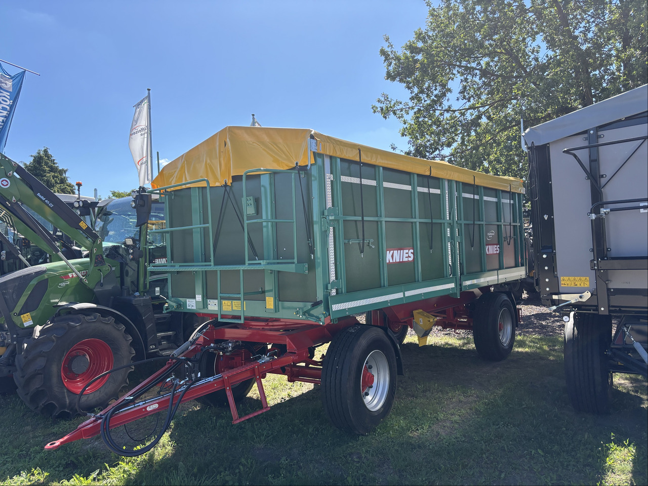 Knies KD 180 Zweiachs Dreiseitenkipp - Istovarivač: slika 1 Knies KD 180 Zweiachs Dreiseitenkipp - Istovarivač: slika 1