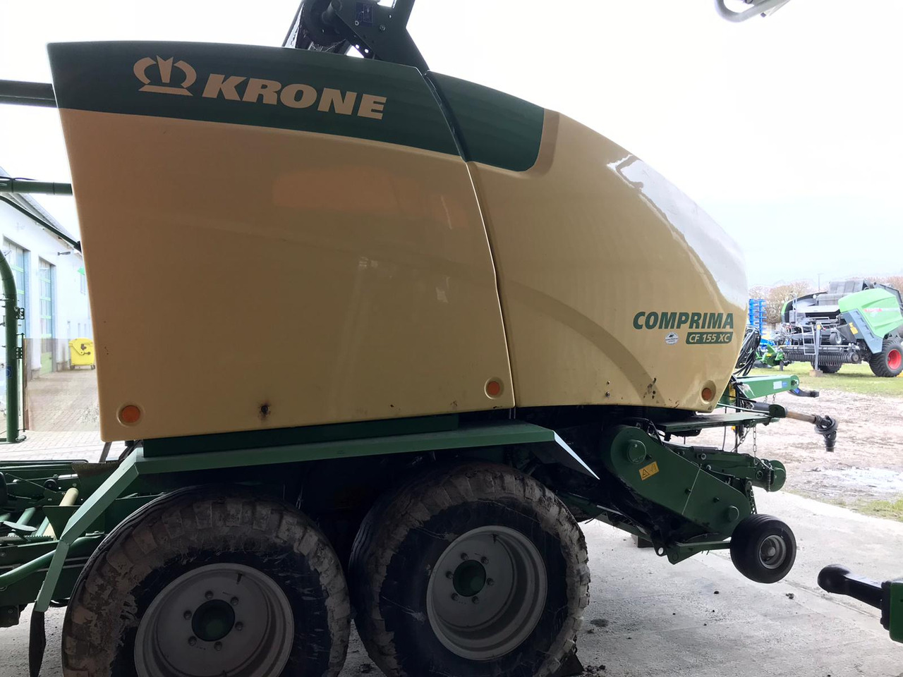 Krone Comprima CF 155 XC - Oprema za prevrtanje i razlaganje: slika 5 Krone Comprima CF 155 XC - Oprema za prevrtanje i razlaganje: slika 5